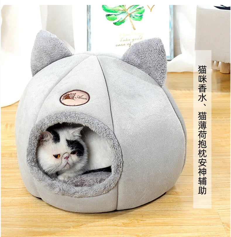 Cross-border cat litter, winter warmth, cold protection, pet home litter, large size stray cat litter, fully enclosed cat litter