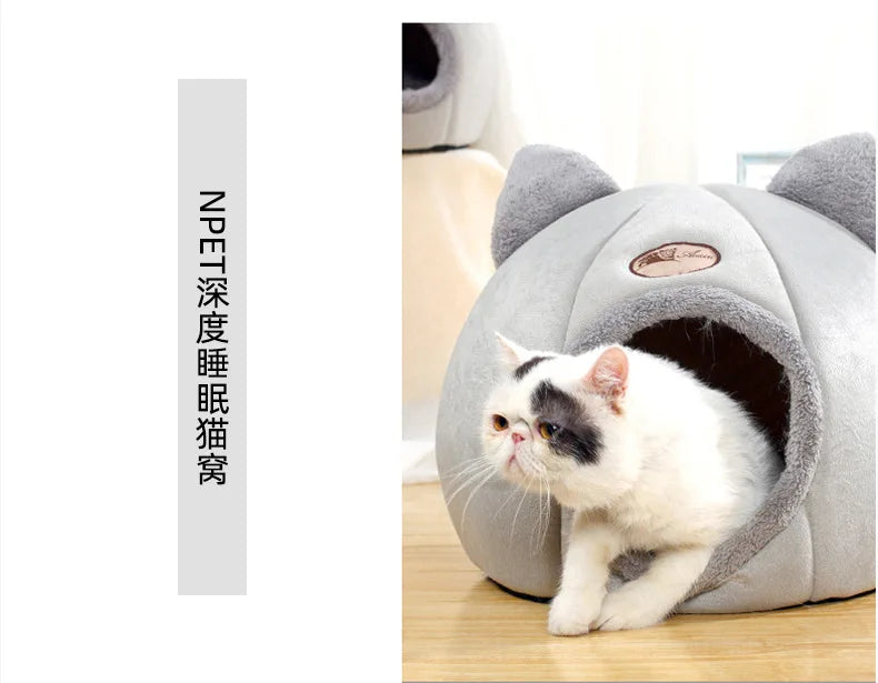Cross-border cat litter, winter warmth, cold protection, pet home litter, large size stray cat litter, fully enclosed cat litter